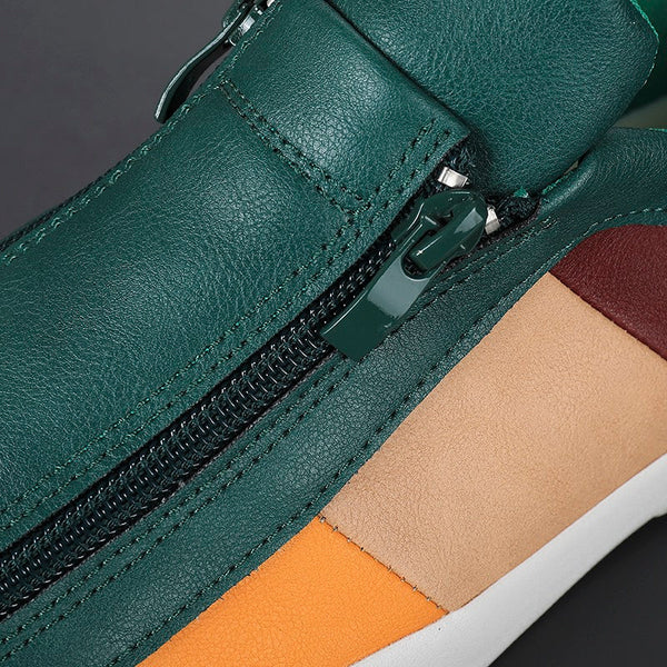 Leren sneakers Felix