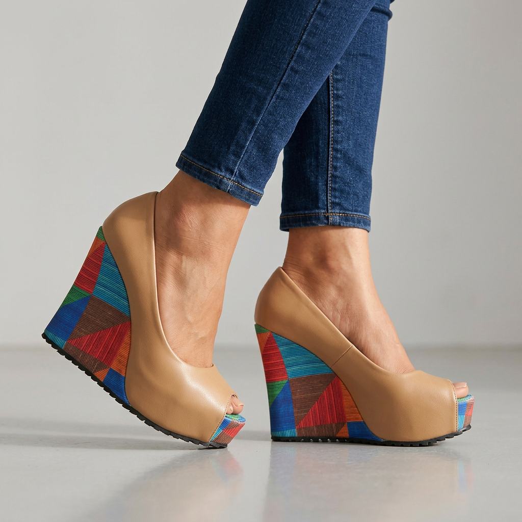 Sleehak sandalen Nina
