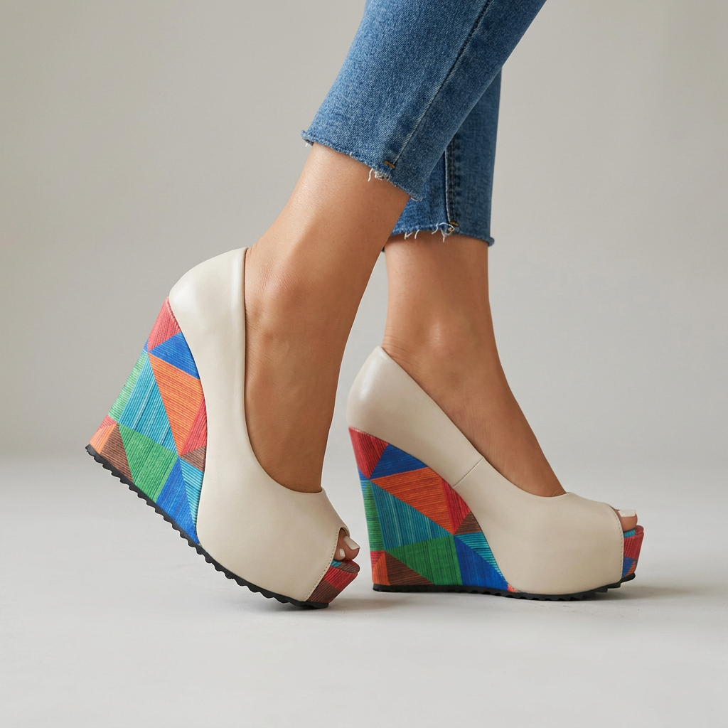 Sleehak sandalen Nina