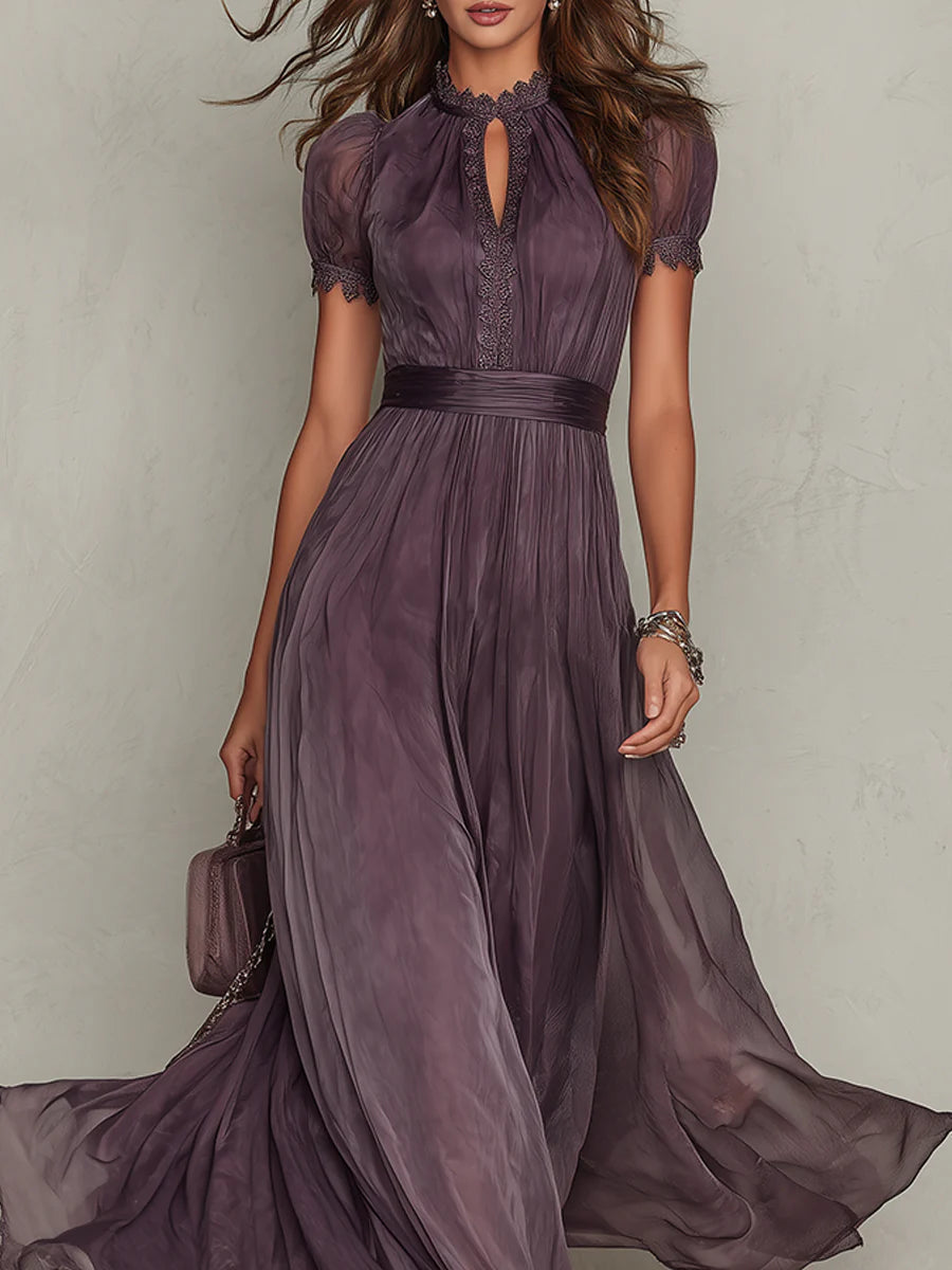 Kanten maxi-jurk Vivienne