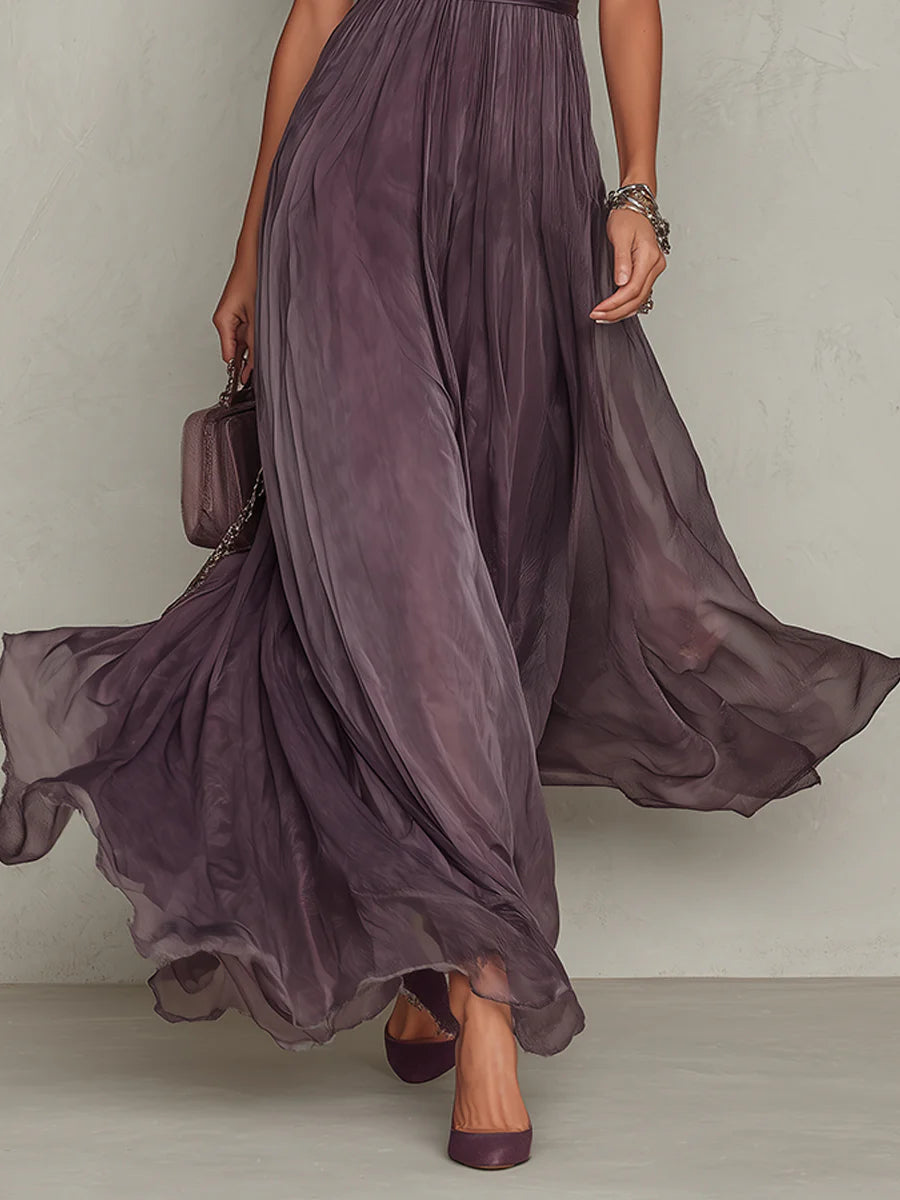 Kanten maxi-jurk Vivienne