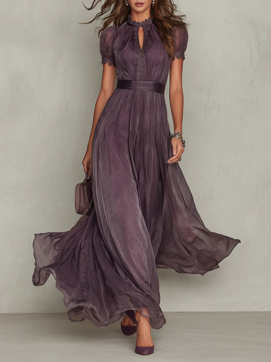 Kanten maxi-jurk Vivienne