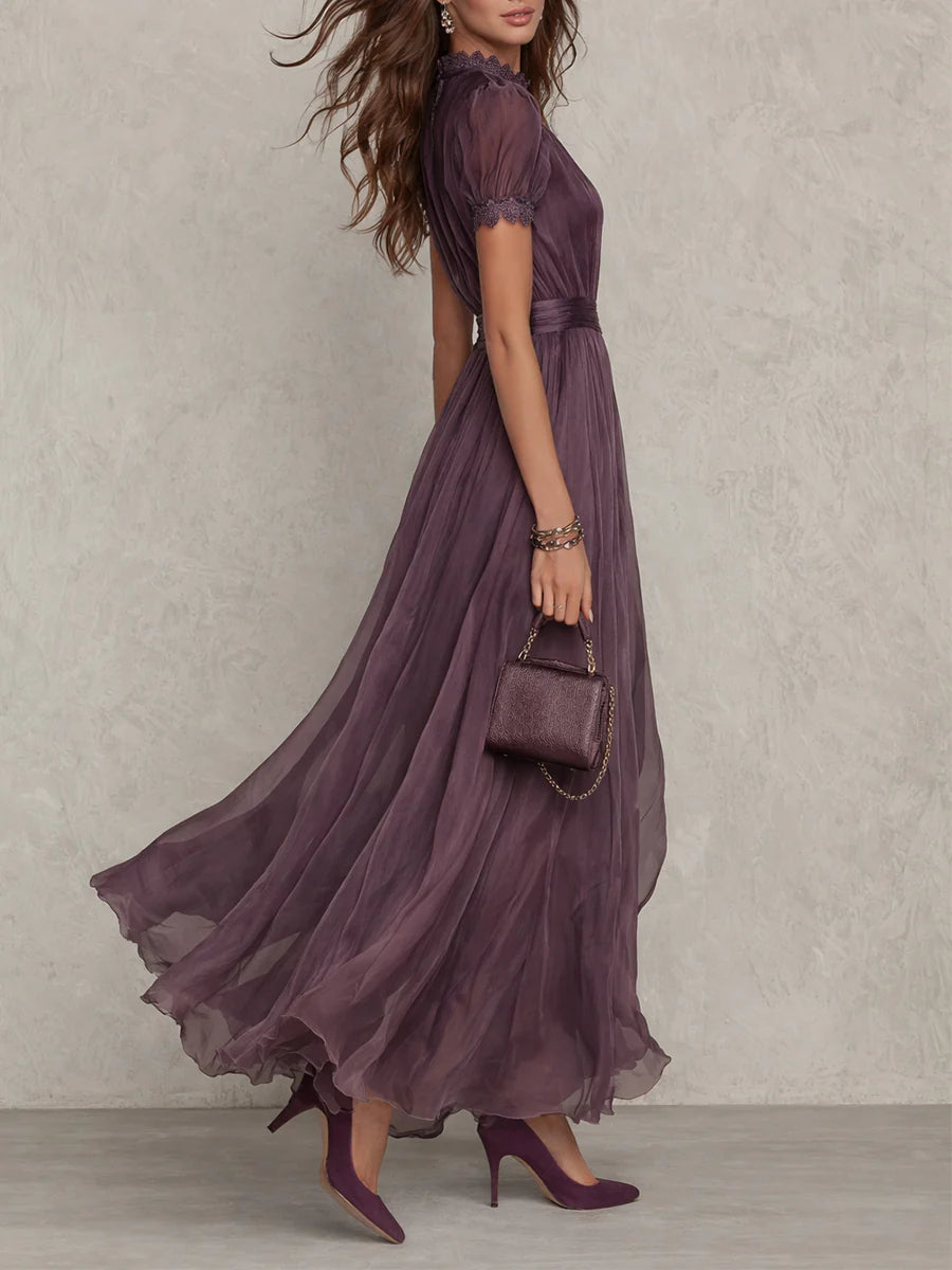 Kanten maxi-jurk Vivienne