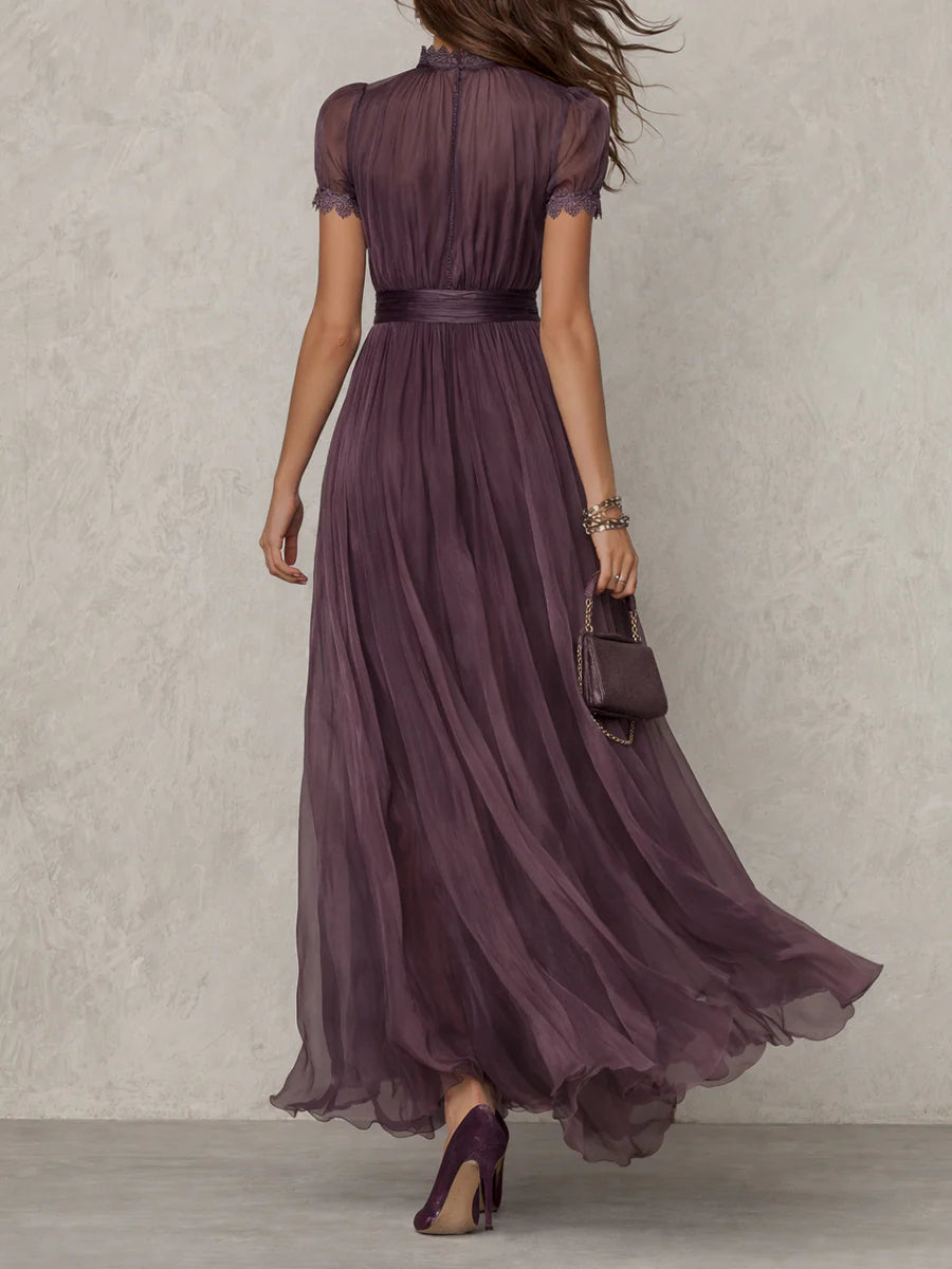 Kanten maxi-jurk Vivienne