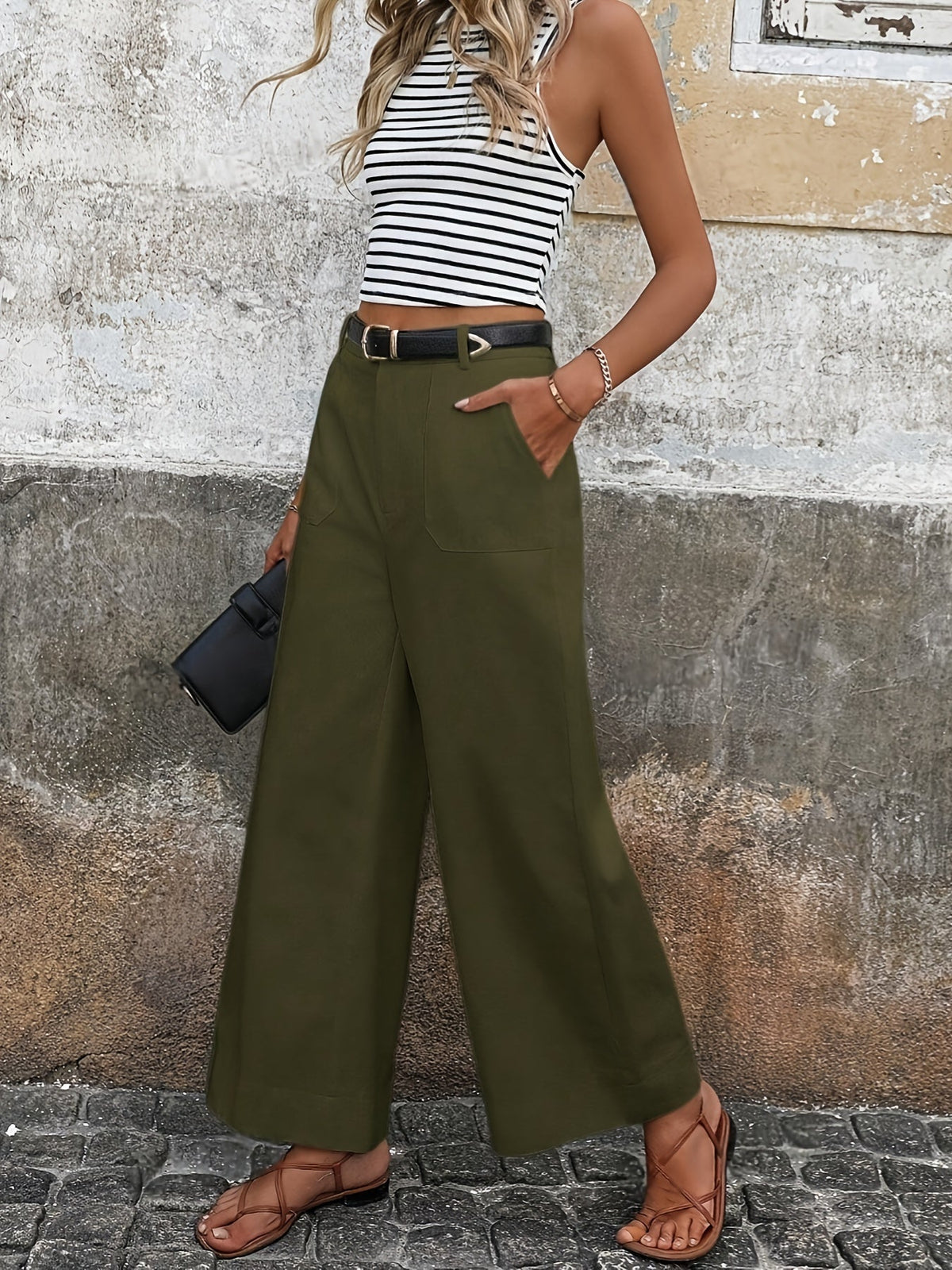 Broek Mara High-waisted
