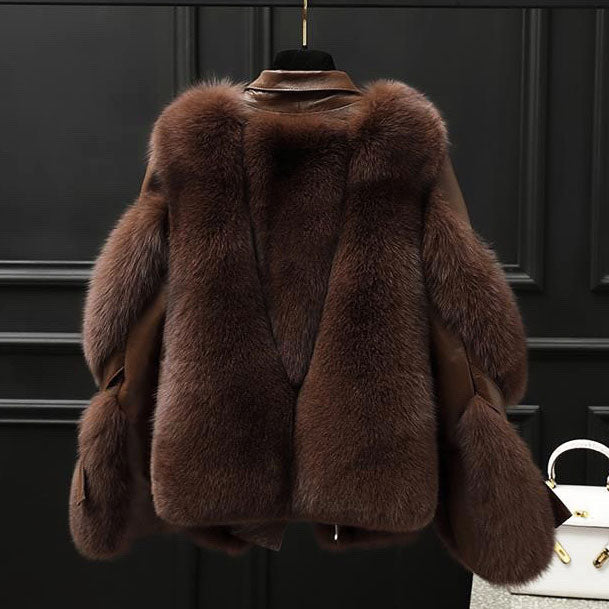 Jas van imitatiebont Harlow Faux