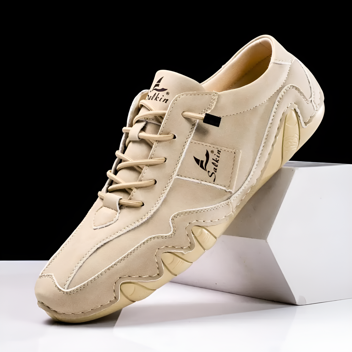 Leren sneakers Halden