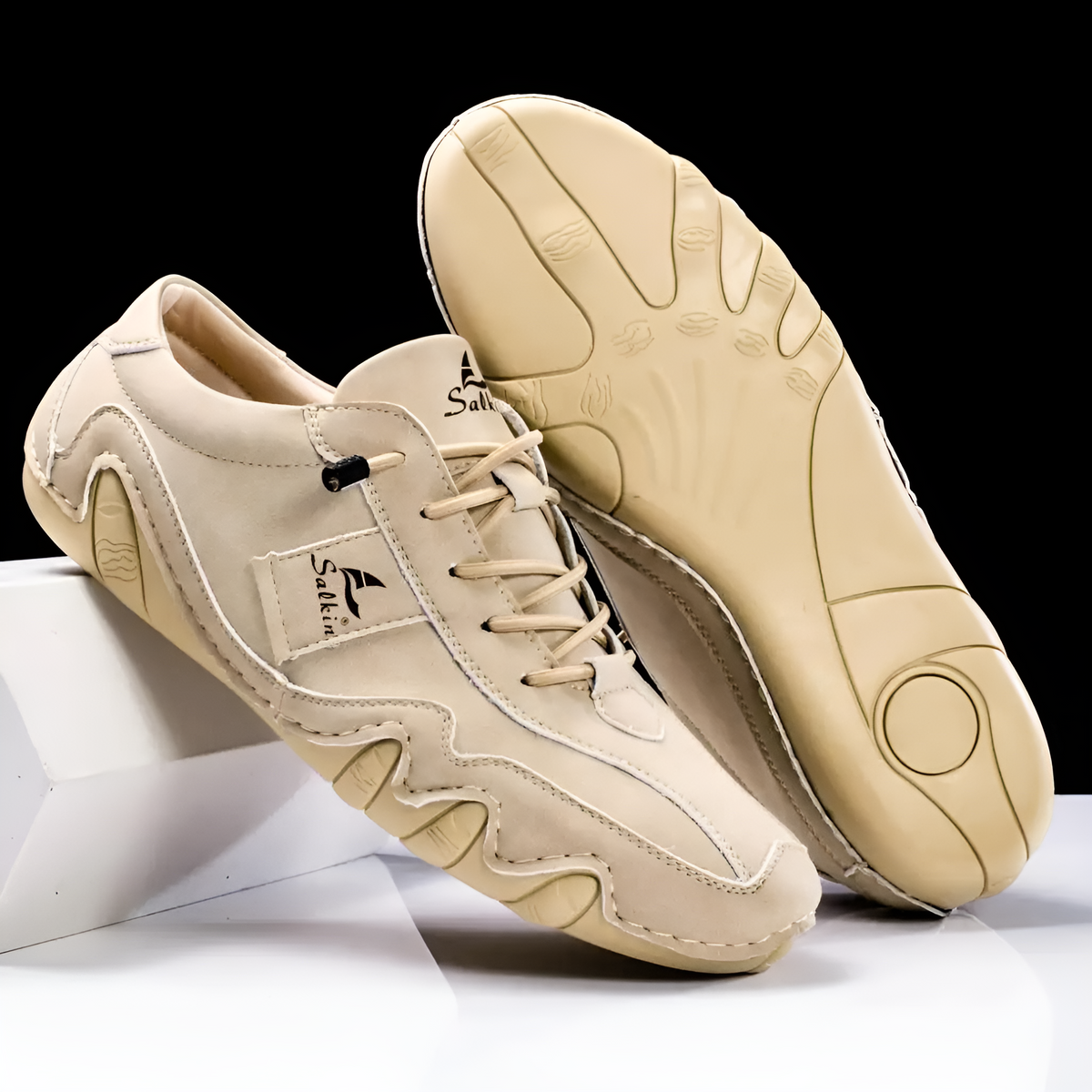Leren sneakers Halden