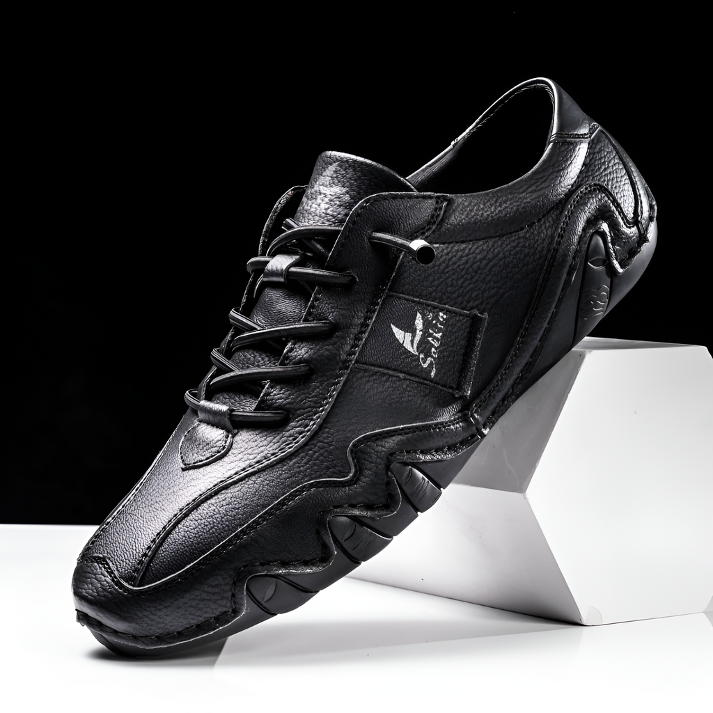 Leren sneakers Halden
