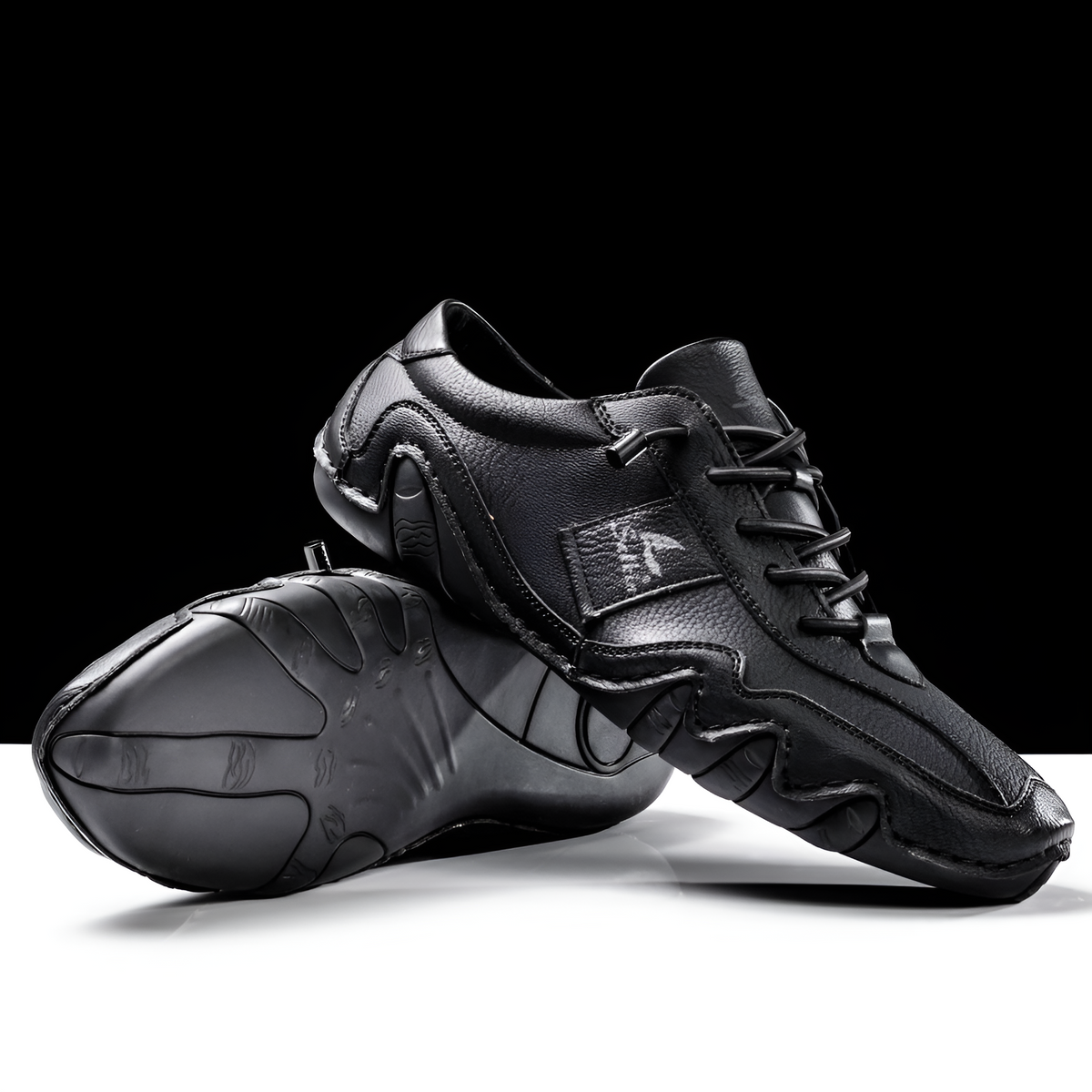 Leren sneakers Halden