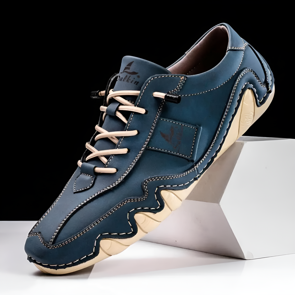 Leren sneakers Halden