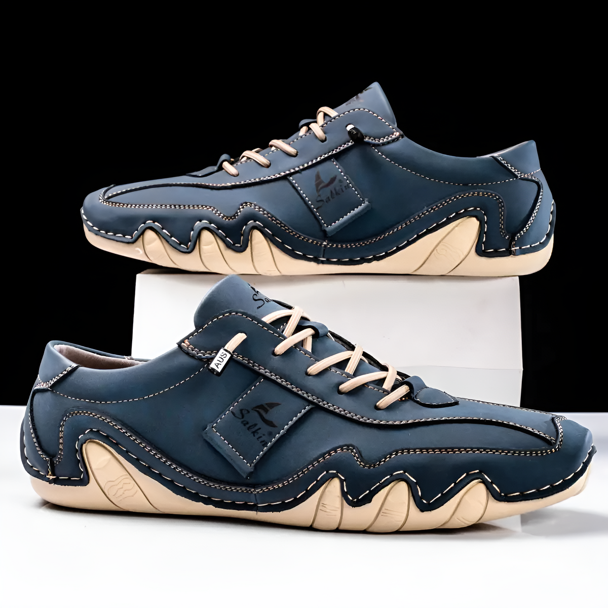 Leren sneakers Halden