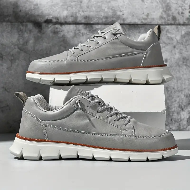 Leren sneakers Leo Crafted