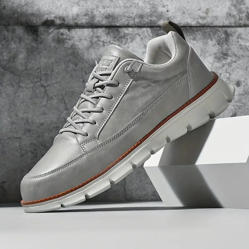 Leren sneakers Leo Crafted