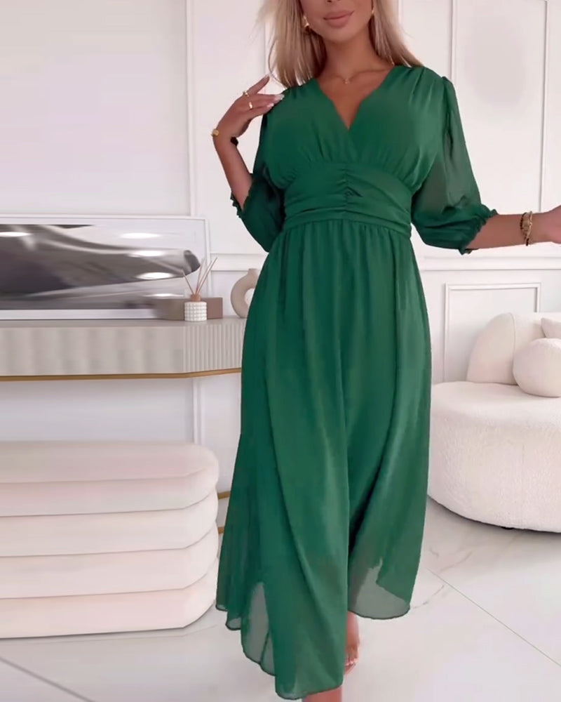 Midi-jurk Mira Waisted