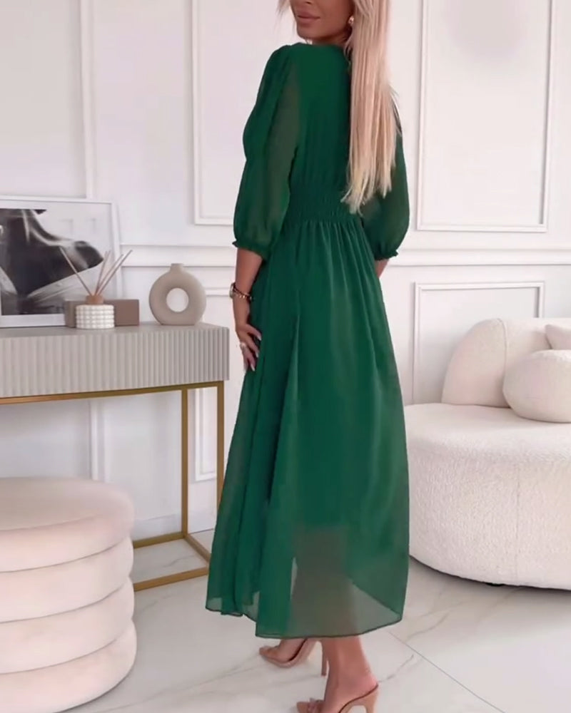 Midi-jurk Mira Waisted