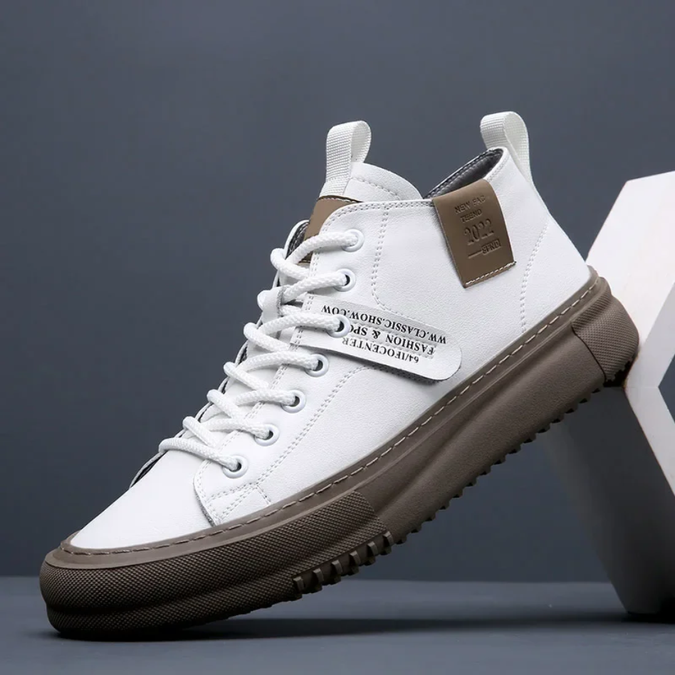 Leren sneakers Sinclair