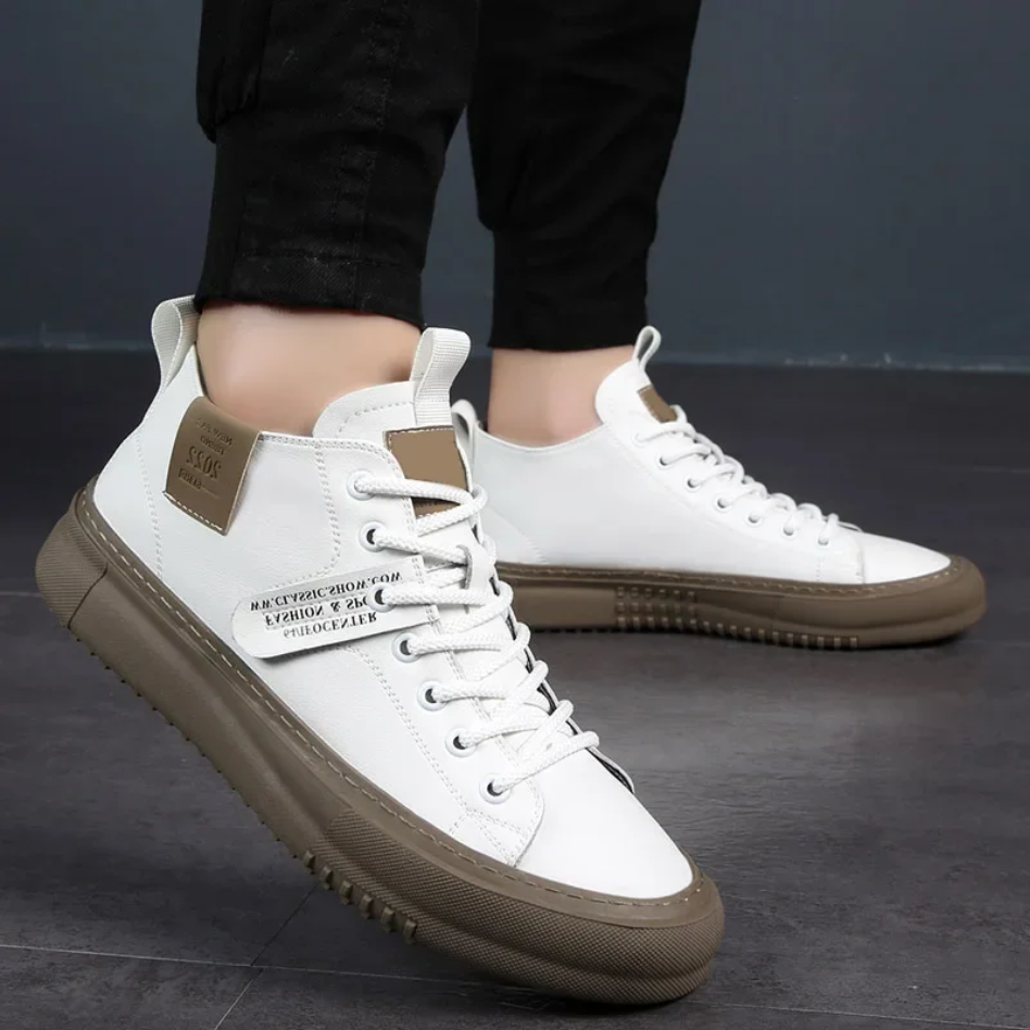 Leren sneakers Sinclair