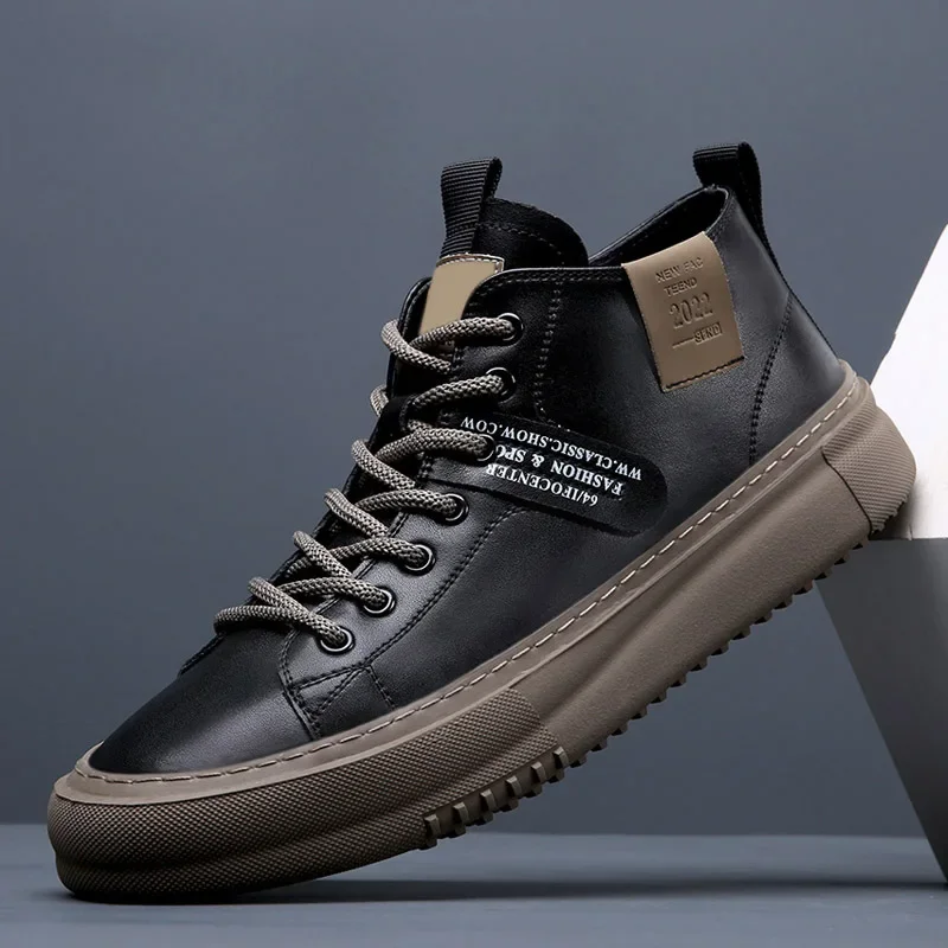 Leren sneakers Sinclair