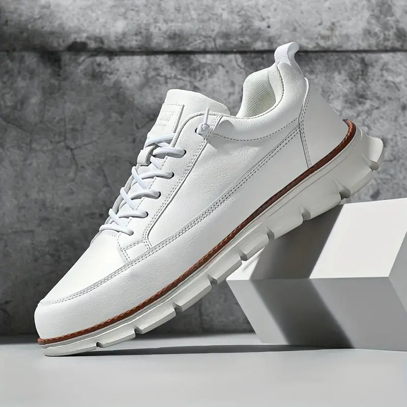 Leren sneakers Leo Crafted