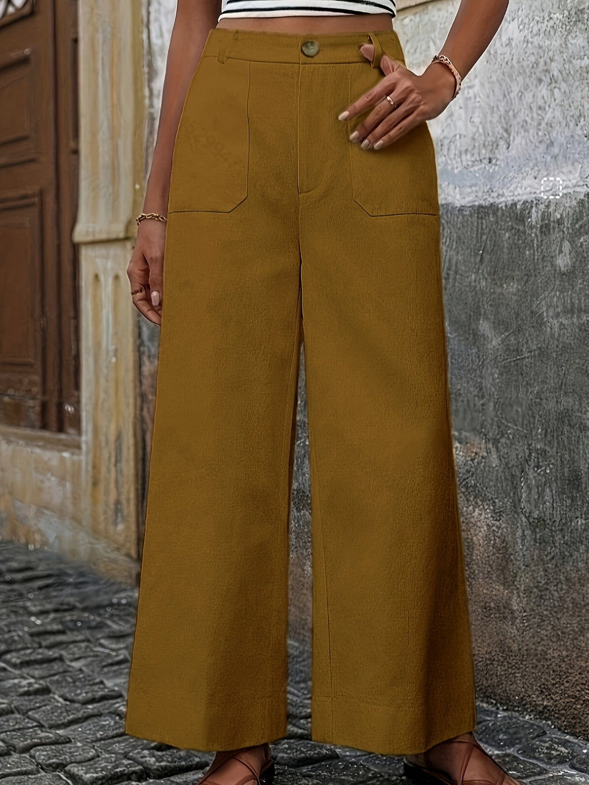 Broek Mara High-waisted