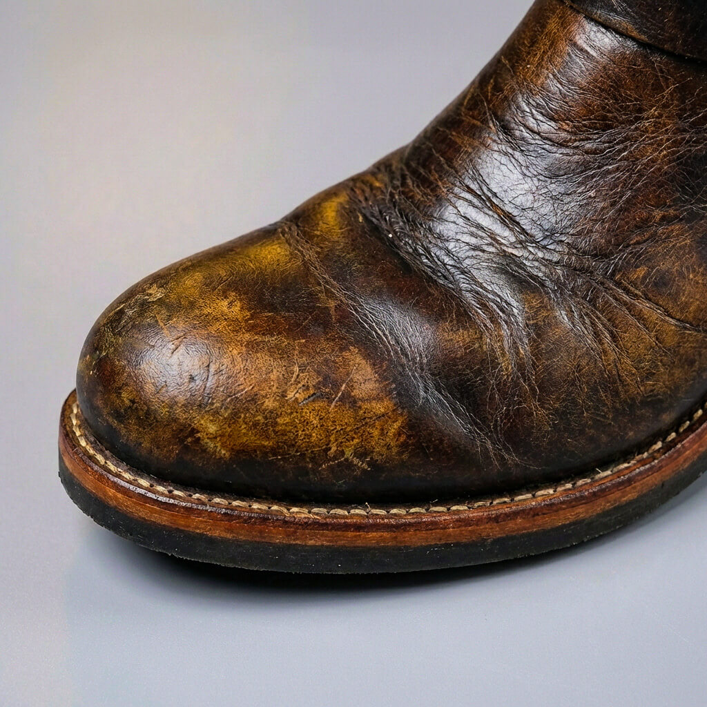 Vintage leren laarzen Bancroft