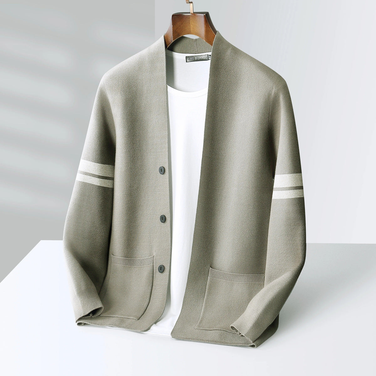 Gebreid vest Finn Fine-knit