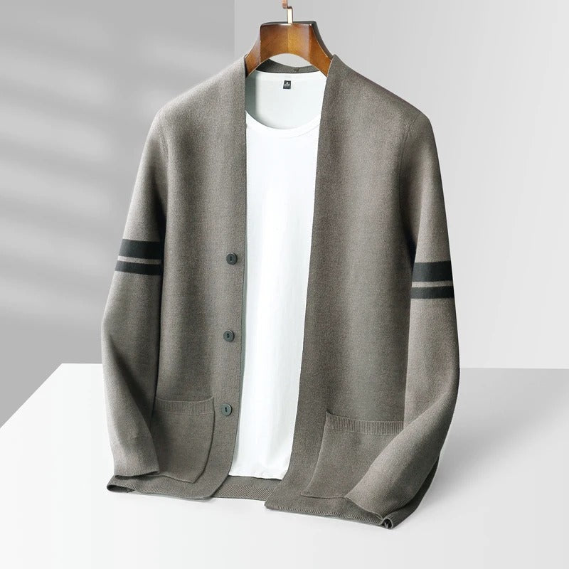Gebreid vest Finn Fine-knit
