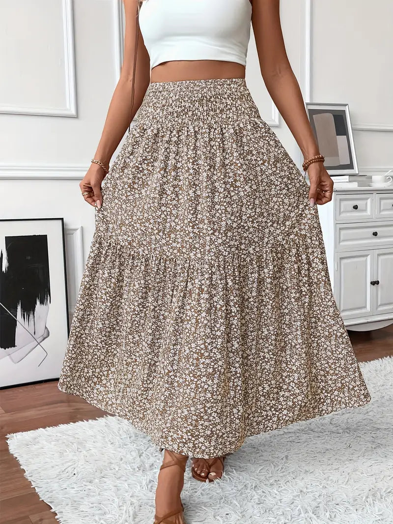 Rok met bloemenprint Elena Ditsy