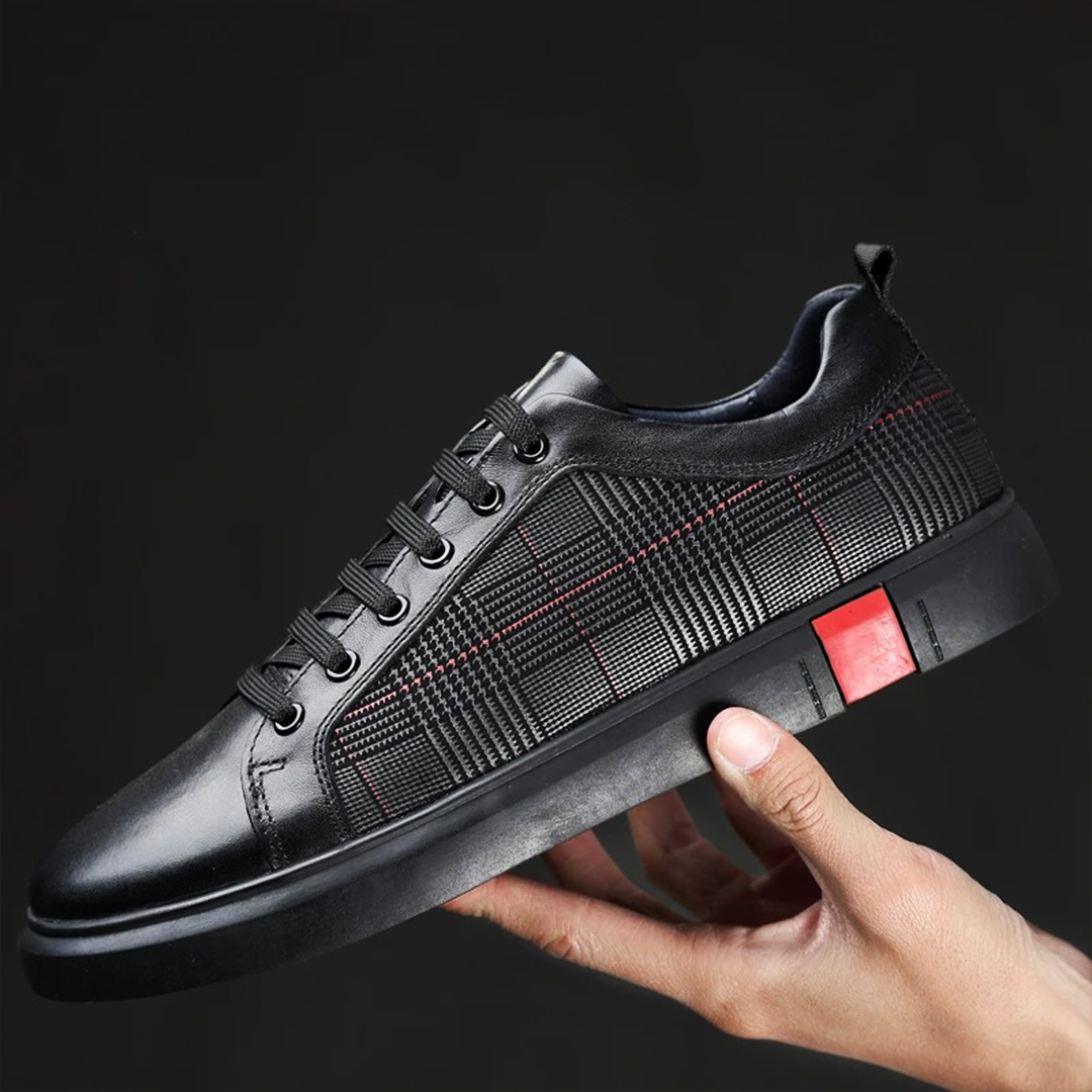 Handgemaakte leren sneakers Lucca