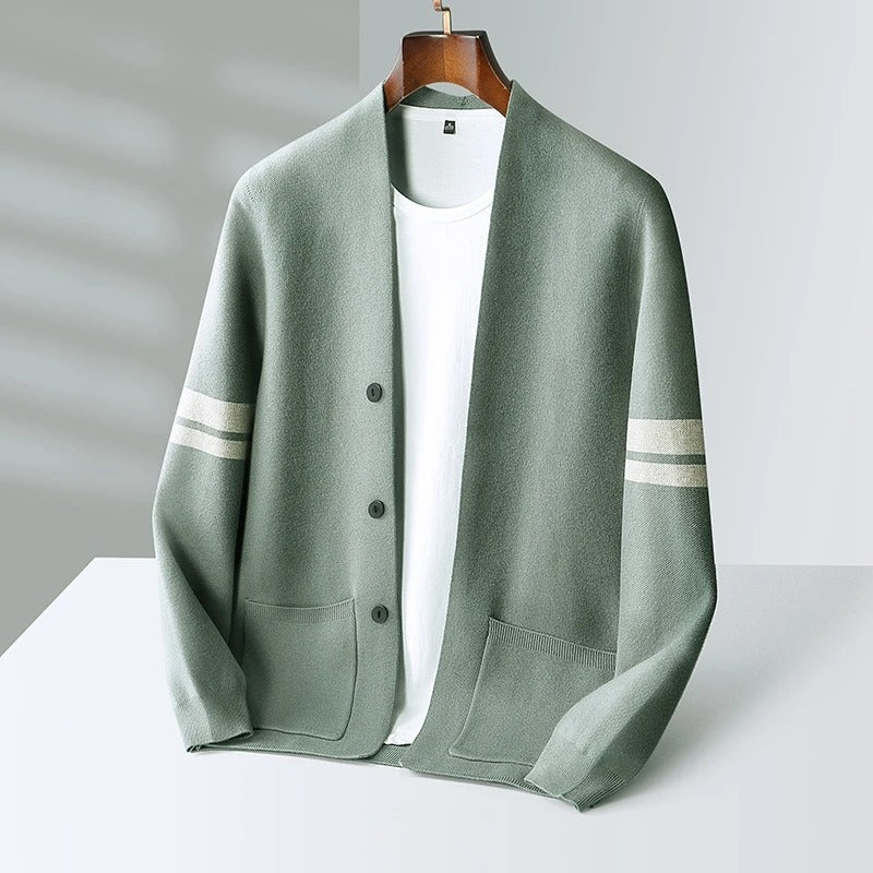 Gebreid vest Finn Fine-knit