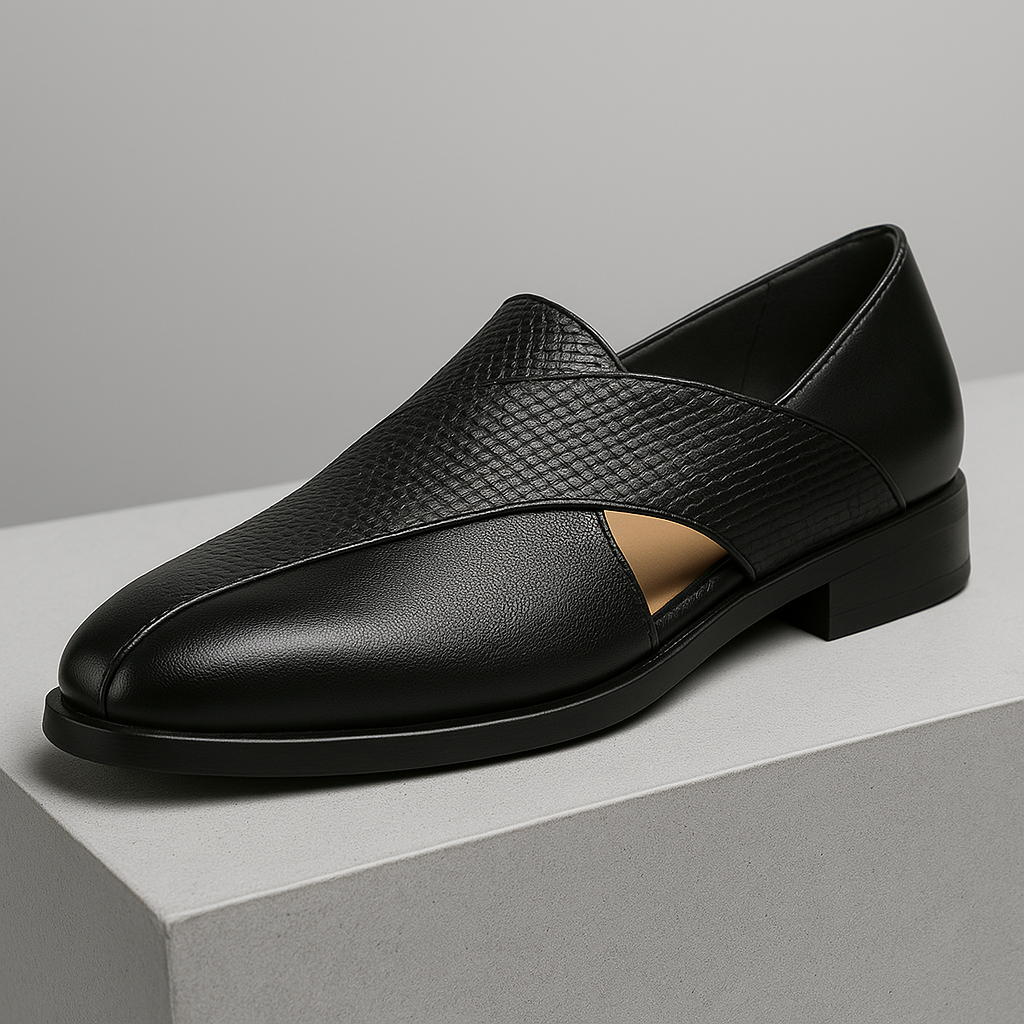 Leren loafers Oscar