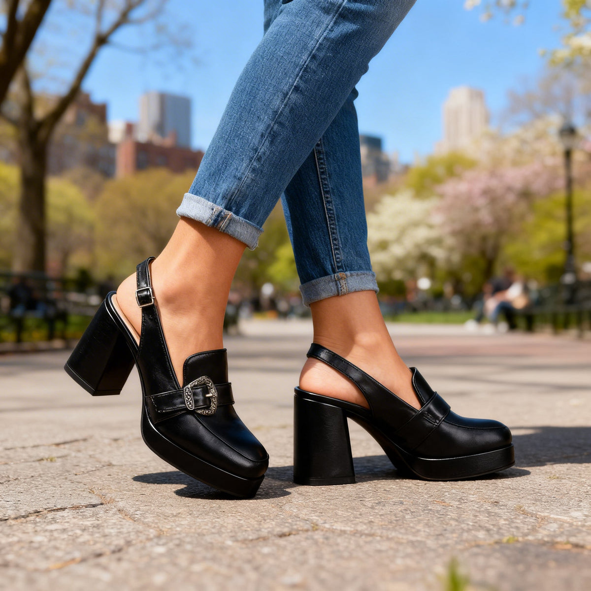 Schoenen met hak Ridley Slingback