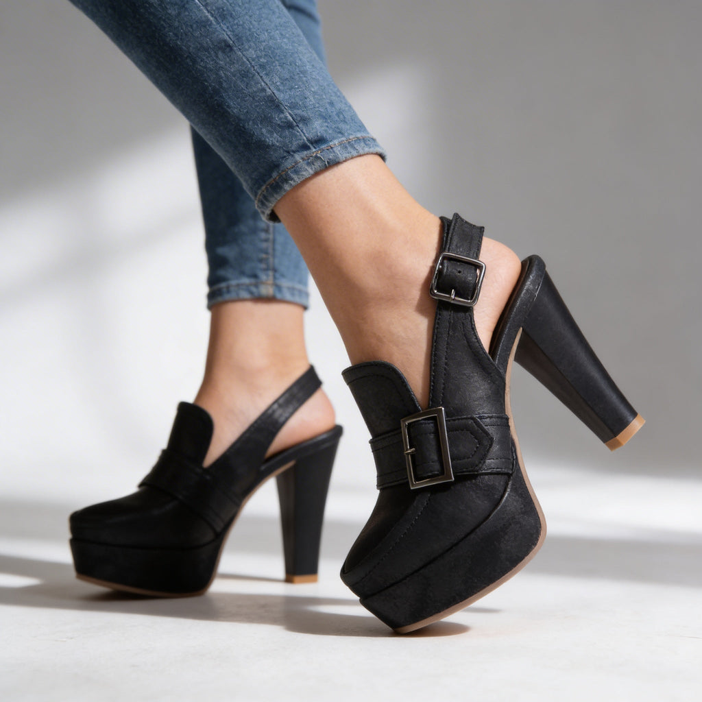 Plateauschoenen met hak Florence