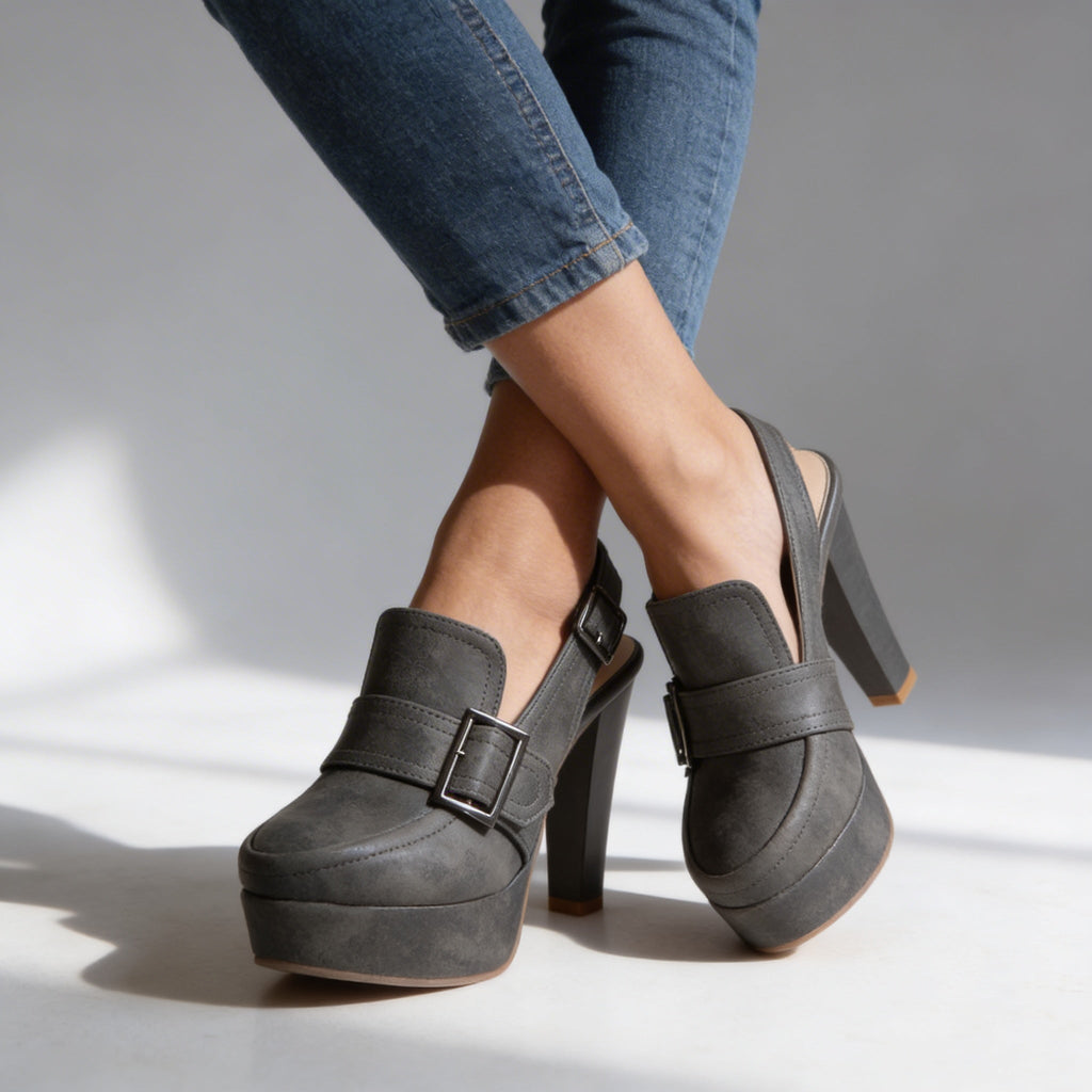 Plateauschoenen met hak Florence