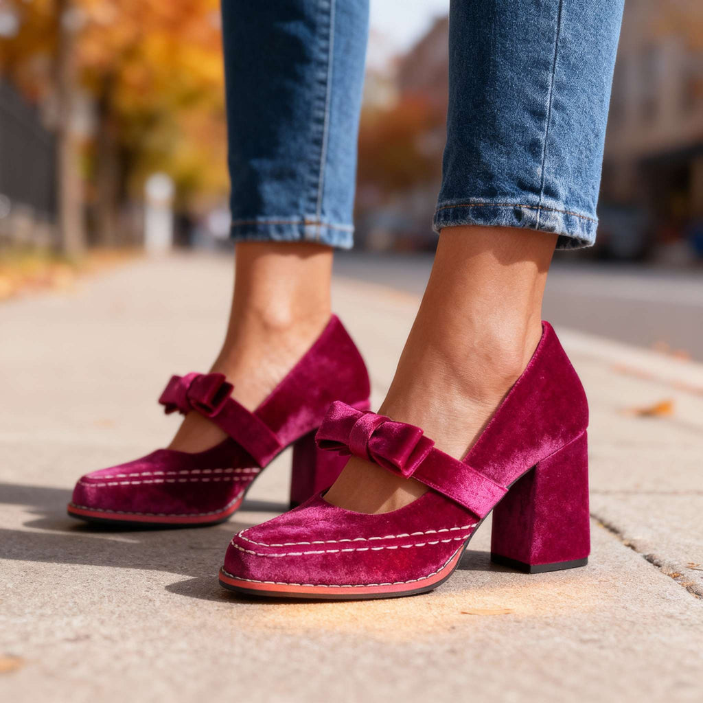 Fluwelen loafers Marlowe