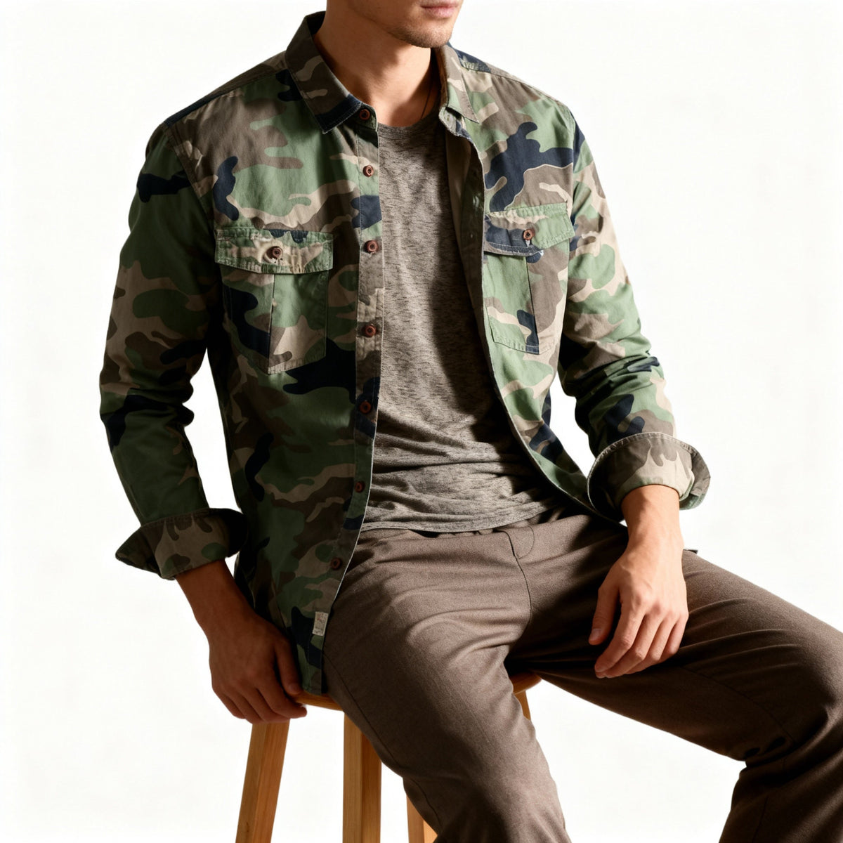 Camouflagejas Kellan