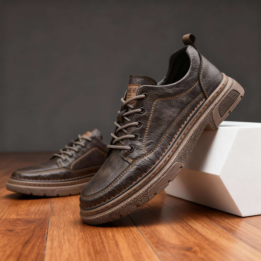 Leren sneakers Brendan