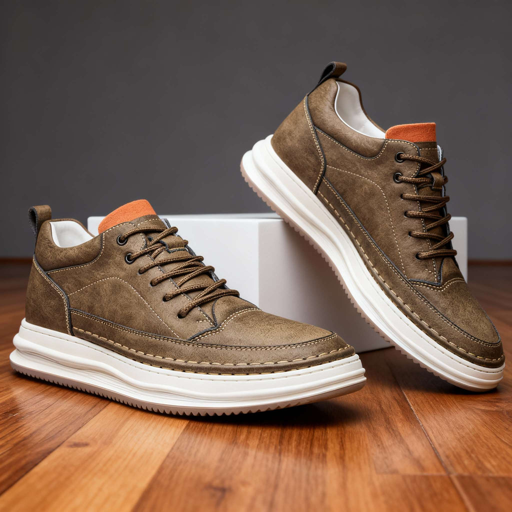 Leren sneakers Henry Blake