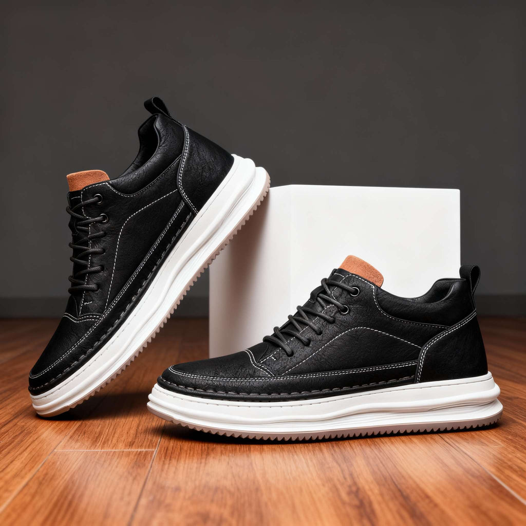 Leren sneakers Henry Blake