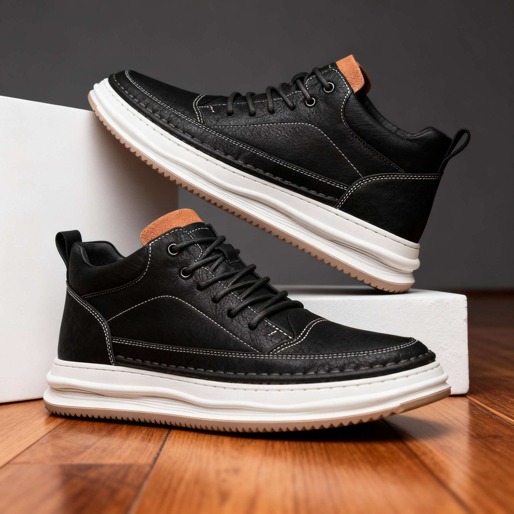 Leren sneakers Henry Blake