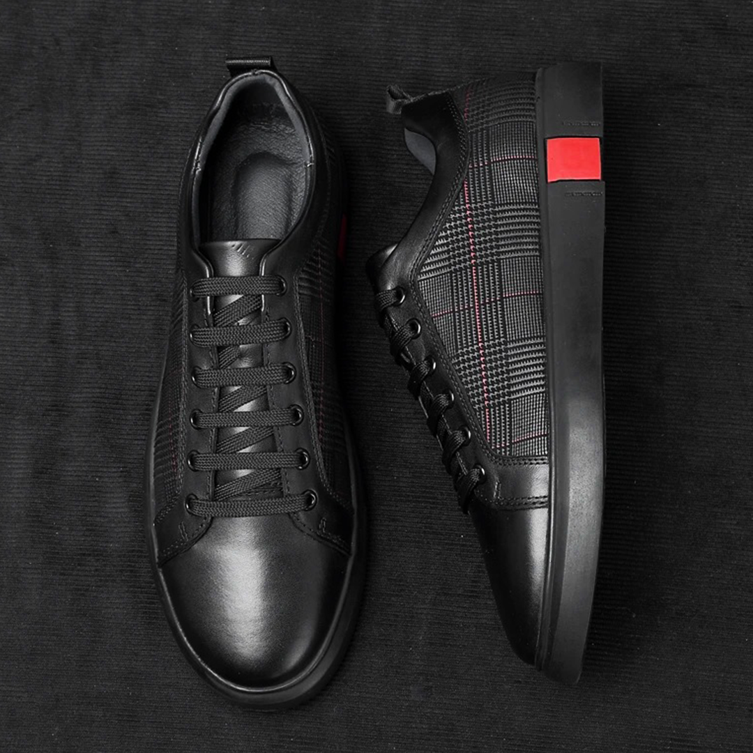 Handgemaakte leren sneakers Lucca