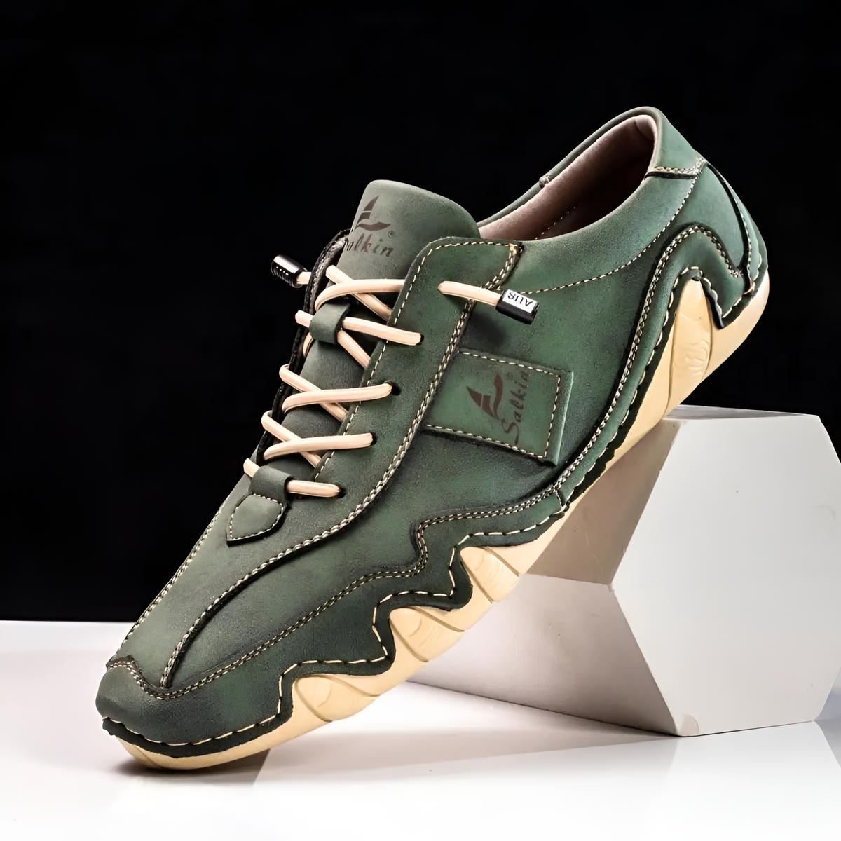 Leren sneakers Halden