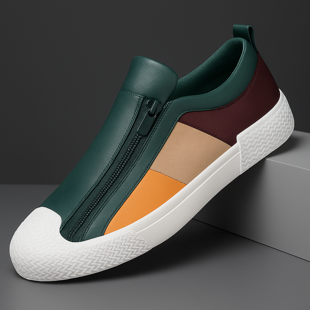 Leren sneakers Felix