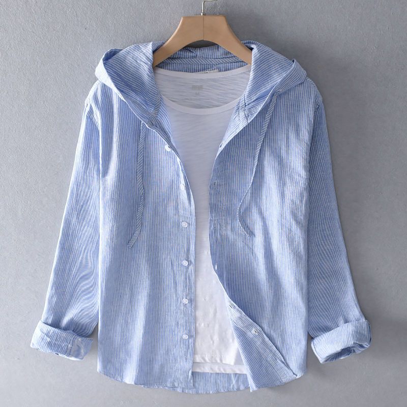 Linnen hoodie Nova