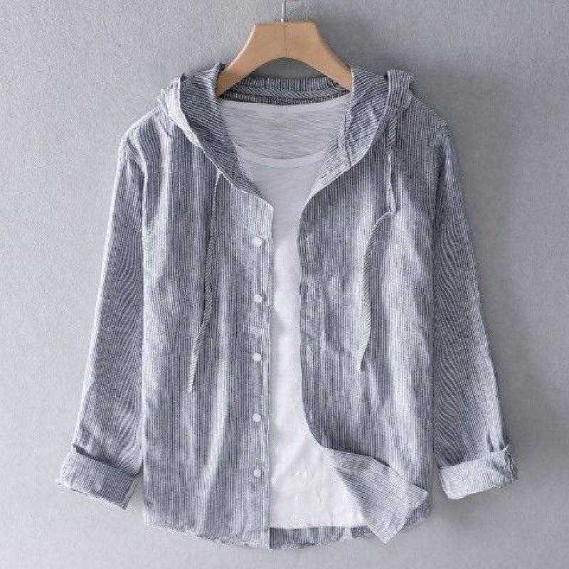 Linnen hoodie Nova