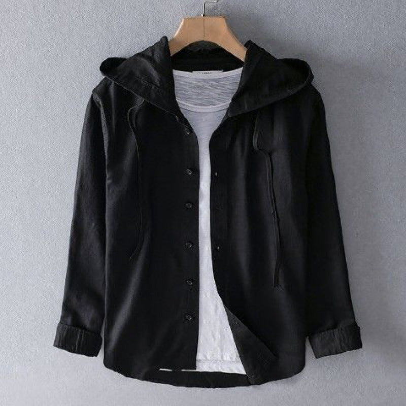Linnen hoodie Nova