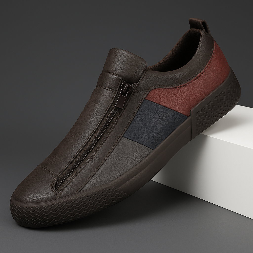 Leren sneakers Felix
