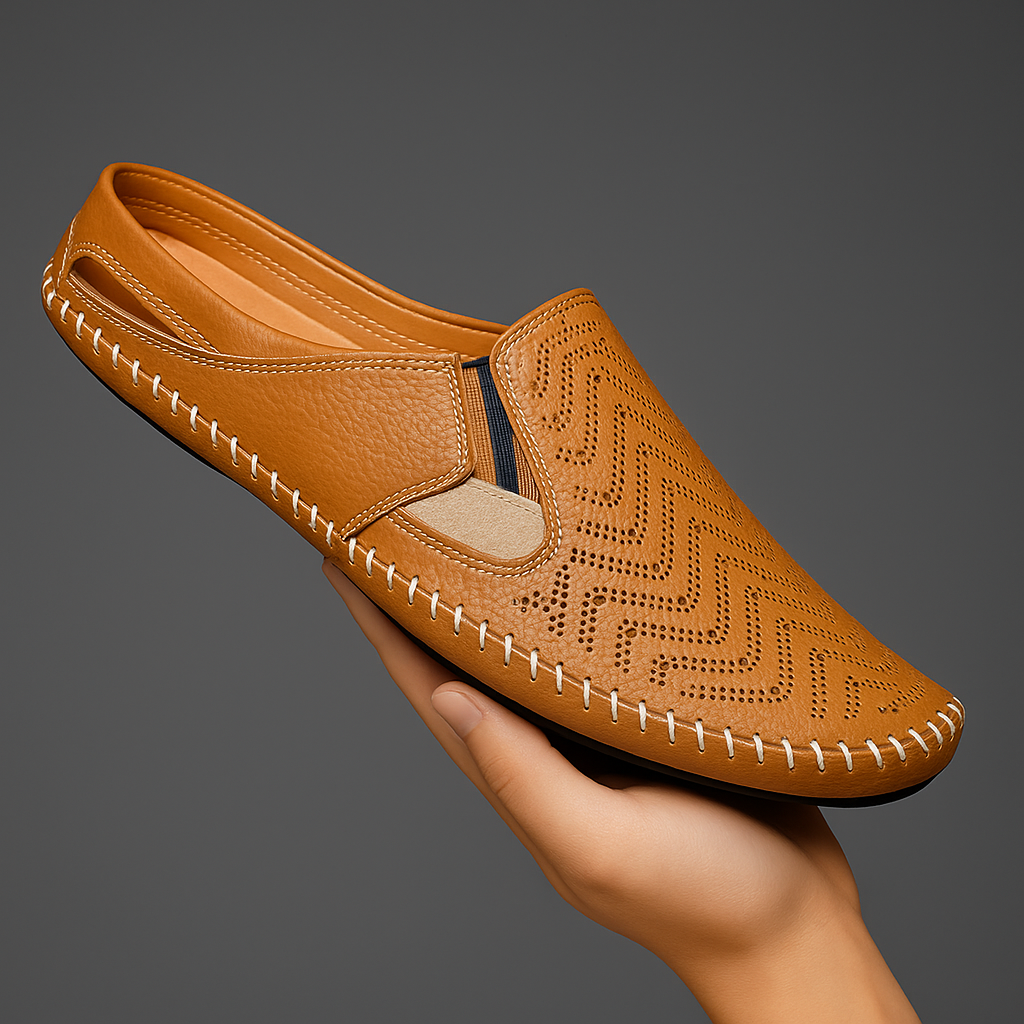 Leren sandalen Dante