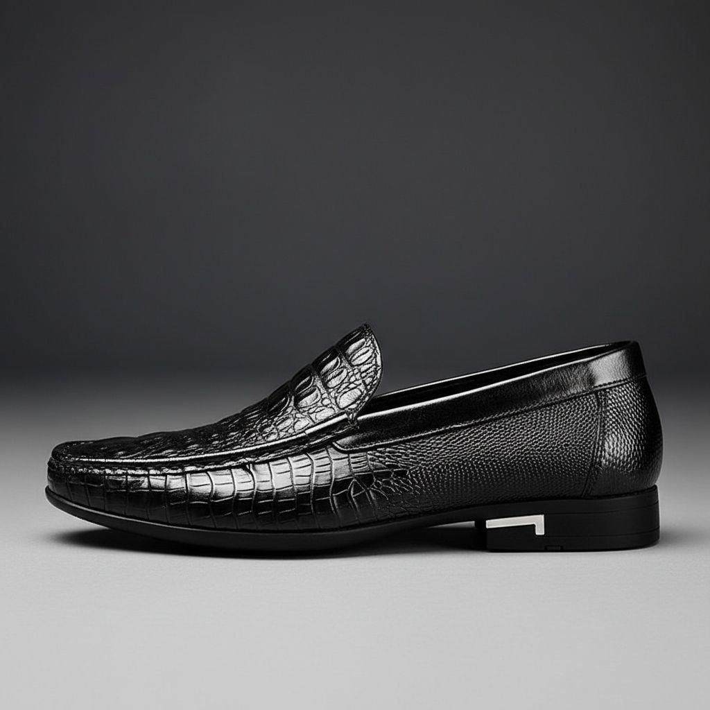 Leren loafers Ashford